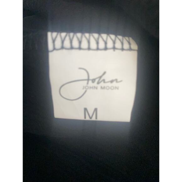 Vintage-Inspired John Moon Western Shirt M - Embroidered Floral Fringe Rodeo - Picture 8 of 10